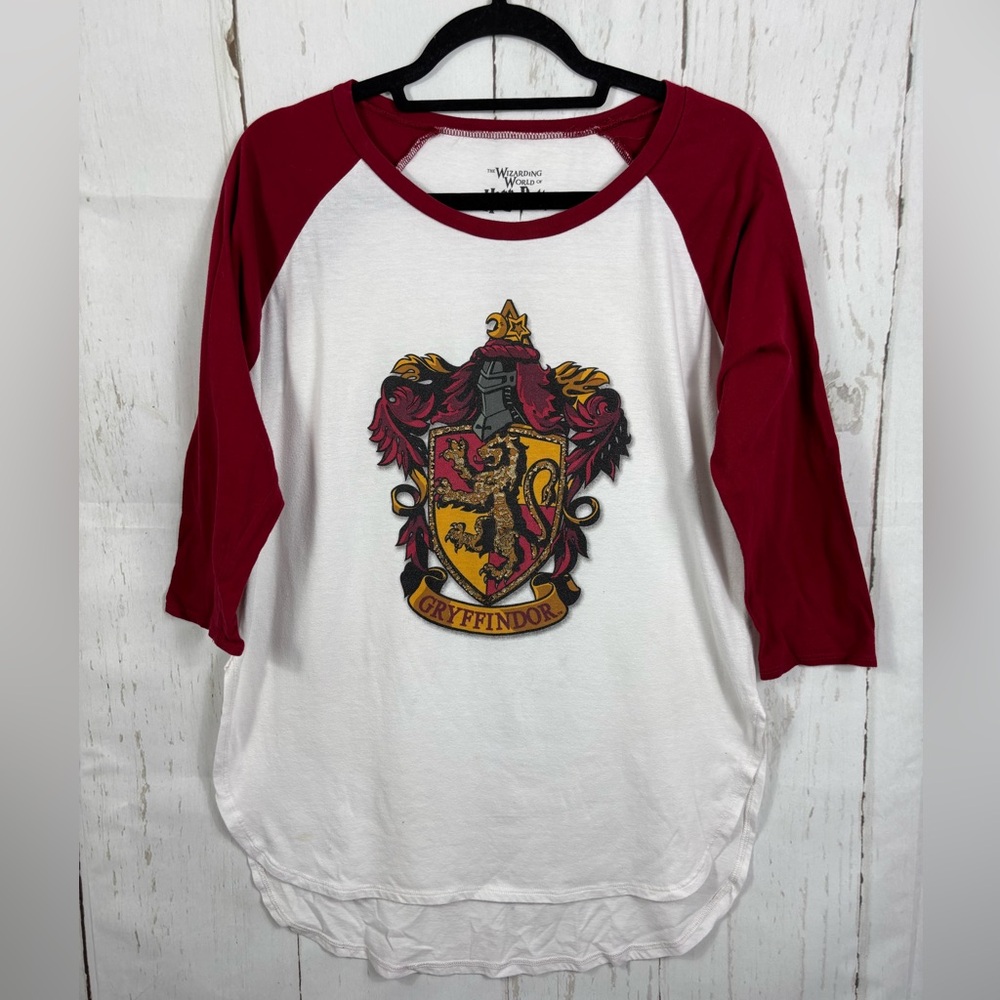 Universal Studios Harry Potter Gryffindor Graphic Shirt Tunic Women's Size Large